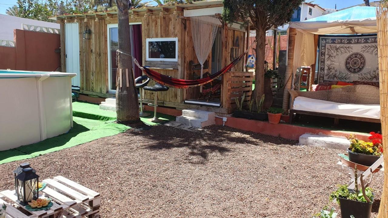 Flor De Loto Romantic Woodhouse Casita Camping Aguatona Exterior photo