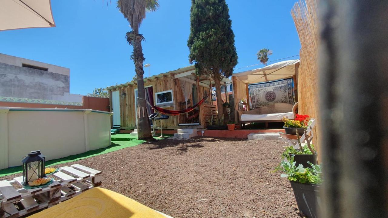 Flor De Loto Romantic Woodhouse Casita Camping Aguatona Exterior photo